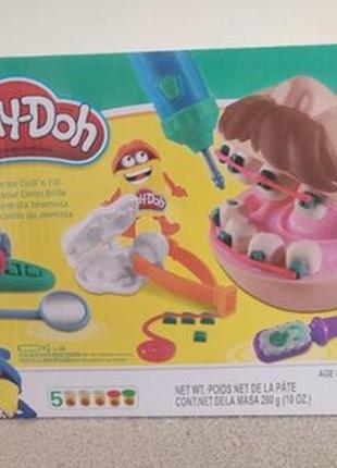 Набір для творчості тісто для ліплення дантист play doh