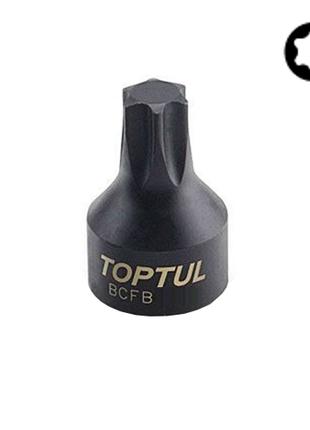 Головка TORX TOPTUL T30 1/4" (цільна) BCFB0830
