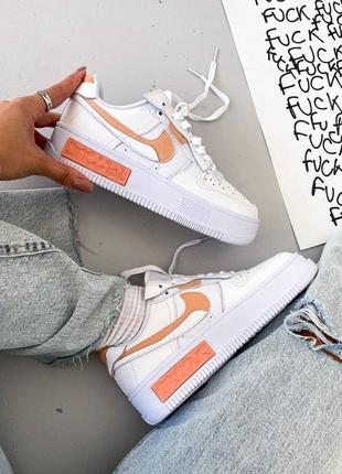 Кроссовки nike air force fontanka peach