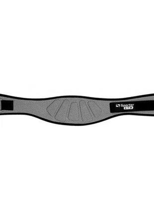 Пояс для тяжелой атлетики Sporter MFB-257.4A, черно серый S