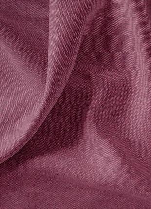 Ткань портьерная однотонная фонлук canvas v-112 баклажан
