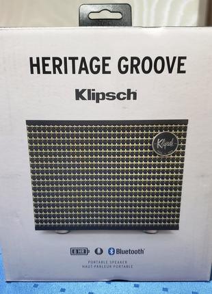 Портативна акустика Klipsch Heritage Groove Matte Black