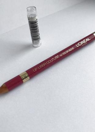 Олівець для губ lip liner couture l'oréal 258 berry blush