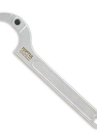 Ключ для шліцьових гайок TOPTUL шарнірний 50-80мм AEEX1A80