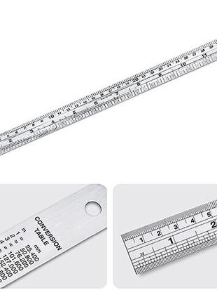 Лінійка з нержавіючої сталі 150мм/6" TOPTUL IABA0150