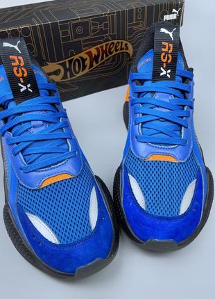 Puma rsx hotsell hot wheels blue