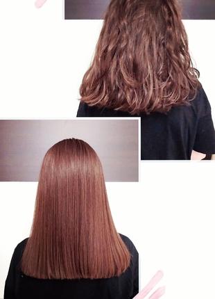 Кератин выпрямление волос в салоне Виноградарь