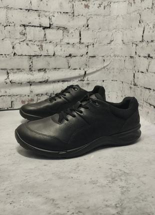 Чоловічі шкіряні осінні кросівки ecco professional  розмір 41,...