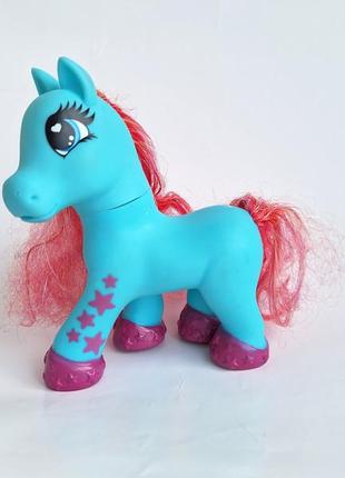 Милая пони, резиновая лошадка типа my little pony