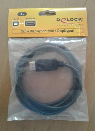 Продам кабель Delock mini DisplayPort на DisplayPort
