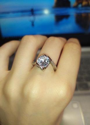 Кольцо серебро размер 15.5 кольццо кольцо