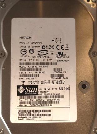 Жорсткий диск для сервера SAS Hitachi Ultrastar 146GB 15K300 S...