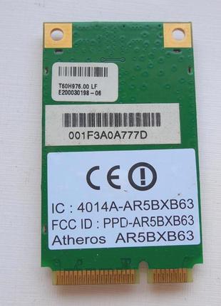 Wi-Fi адаптер для ноутбука Asus X5 X61 N61 N60 Atheros AR5B125...