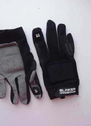 Blinker handschuh 0502 велоперчатки светятся xs/s