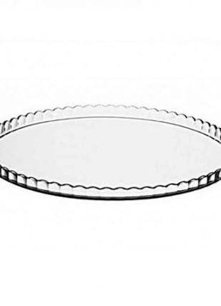 Блюдо скляне для торту d=322 мм, h=16мм PATISSERIE 10345 ТМ PA...