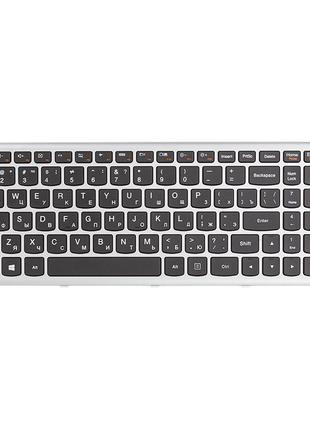 Клавіатура для ноутбука LENOVO Ideapad U510, Z710 чорний, чорн...
