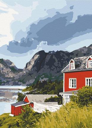 Картина по номерам. art craft фиорды норвегии