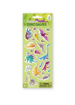Набор 3d-наклеек "динозаврики" dodo 300846