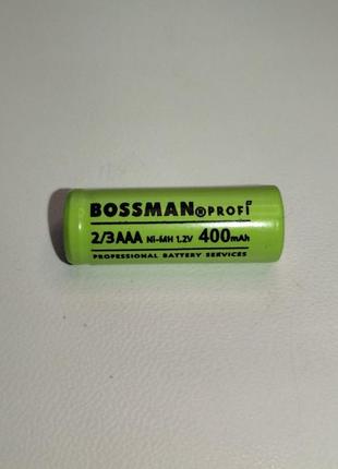 Аккумулятор технический BOSSMAN PROFI Ni-MH 2/3AAA 1,2V