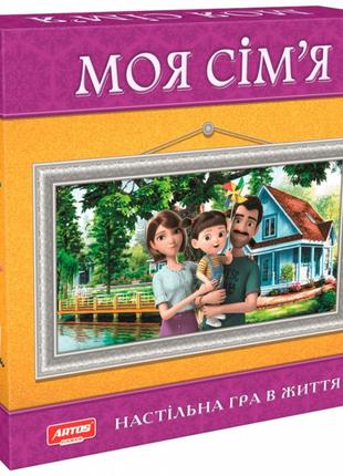 Настольная игра "моя семья" 0765ats на укр. языке