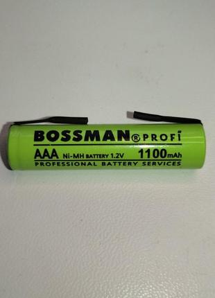 Аккумулятор технический BOSSMAN PROFI Ni-MH AAA/HR03 1,2V 1100...