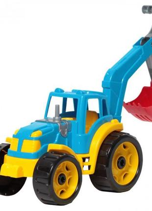 Трактор игрушечный с ковшом технок 3435txk
