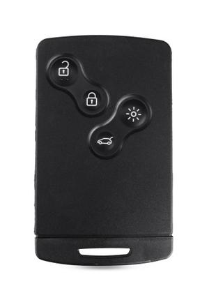 Ключ зажигания, чип PCF7952, 4 кнопки, для Renault Clio Megane...