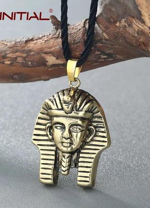Кулон Египетский Фараон Король подвеска талисман амулет из стали