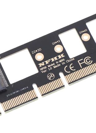 Перехідник адаптер PCI-E to M. 2 SSD SATA NVMe