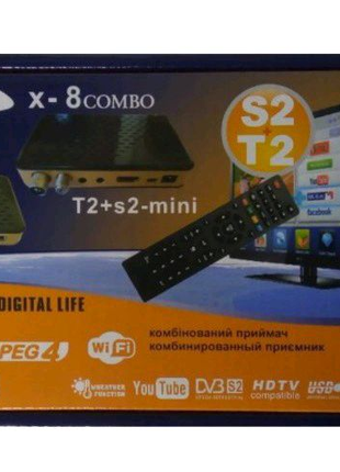 Новый  Full HD цифровой тюнер для спутникового и эфирного телевид