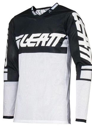 Джерсі LEATT Jersey Moto 4.5 X-Flow (White), L, L