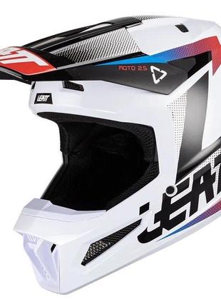 Шолом LEATT Helmet Moto 2.5 (White), L, L