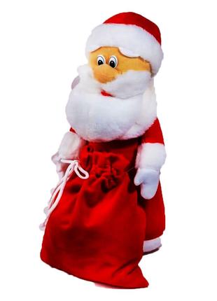 М'яка іграшка "Санта Клаус" у червоному
