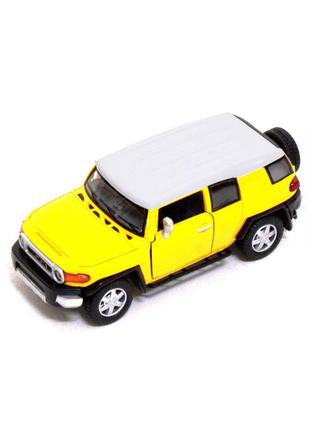 Машинка KINSMART "Toyota FJ Cruiser" (желтая)