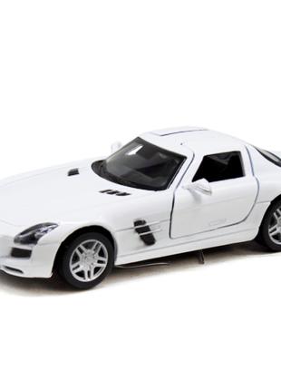 Машинка KINSMART "Mercedes-Benz SLS AMG" (белая)