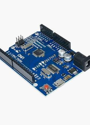 Плата Arduino UNO R3 CH340G/ATmega328p (Ардуино Micro-USB)