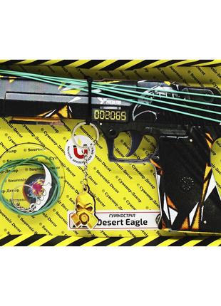 Детский деревянный пистолет "Резинкострел Desert Eagle"
