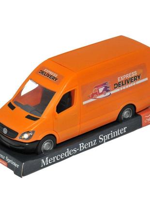 Автомобиль грузовой "Mercedes-Benz Sprinter", оранжевый