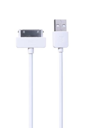 Кабель USB Remax RC-006i4 Light iPhone 4/4s 30pin 1м білий