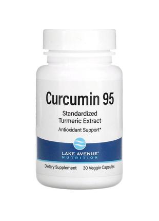 Куркумин 95 - 500 мг - 30 капсул / lake avenue nutrition