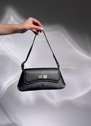 Сумка в стиле balenciaga downtown small shoulder bag in black ...