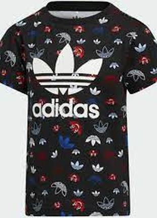 Adidas классная оригинальная детская футболка из новых коллекций