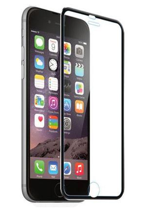 3D Metall защитное стекло для iPhone 6 Plus 5.5" - Black