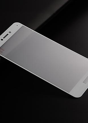 Full Cover защитное стекло для Huawei P8 lite 2017 - White
