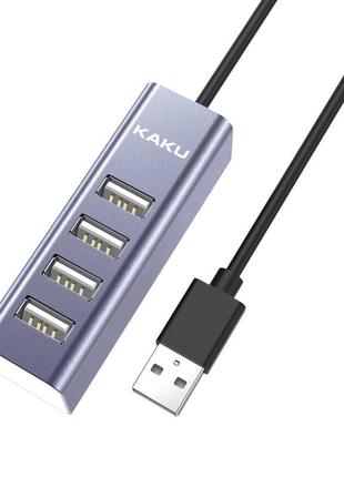 Концентратор разветвитель USB Hub Kaku KSC-383 на 4 USB порта ...