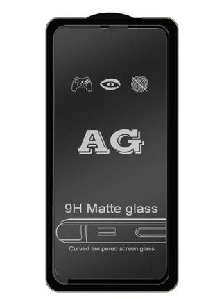 Защитное стекло Full Glue Matte для телефона Samsung Galaxy A8...