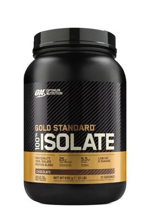 Optimum Nutrition 100% Chocolate Isolate Gold Standart Протеин...