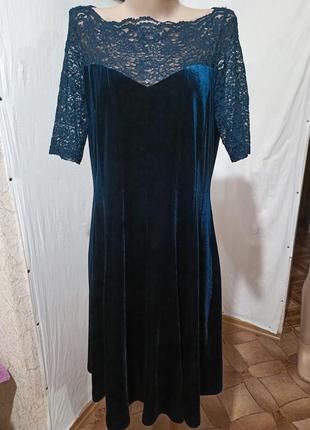 Нарядное женское платье р.50 xl