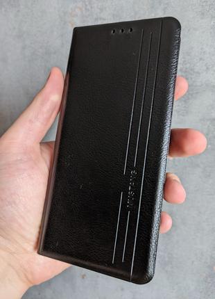 Чехол книжка для Xiaomi Redmi Note 11 Pro Черный магнит