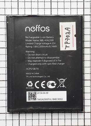 Аккумулятор TP-Link Neffos C5A (TP703A) / NBL-43A2300 батарея ...